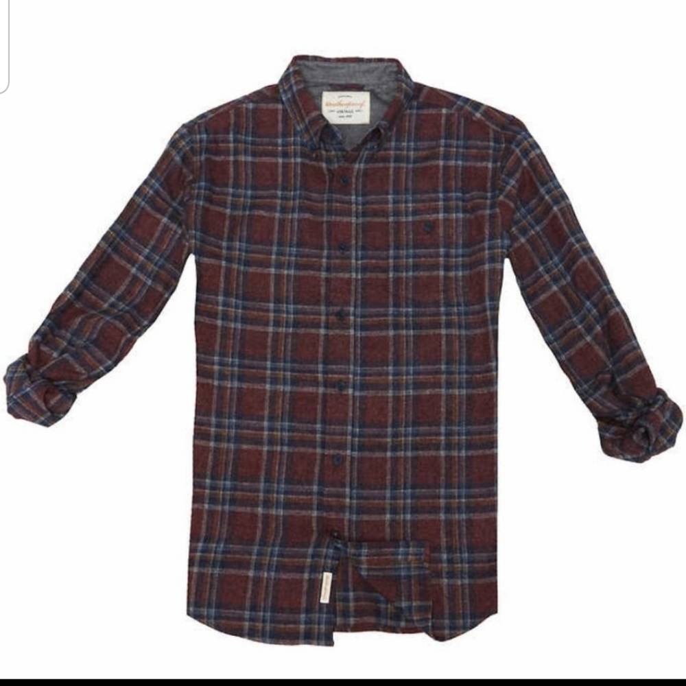 Weatherproof Vintage Men’s Flannel Button Down Shirt